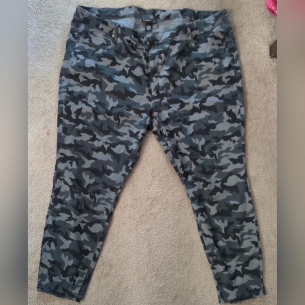 Lane Bryant Camouflage Pants